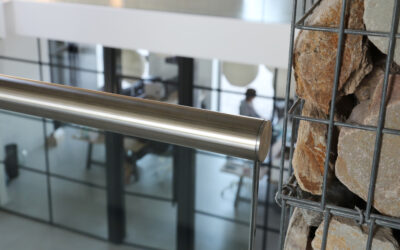 Eindkappen voor glasbalustrades